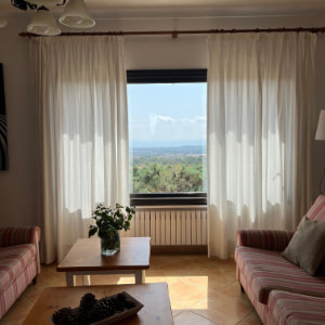Sa Roca Blanca Villa Lounge with panoramic views