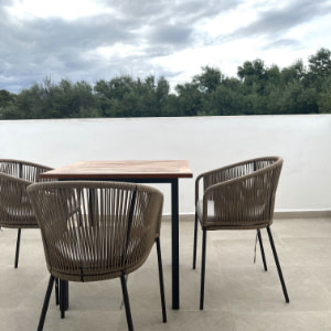 Terrace Apartment Fully equipped terrace with outdoor furniture